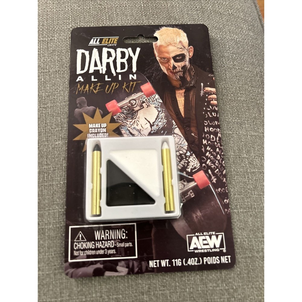 Darby Allin Make Up Kit Halloween Costume Face Paint All Elite Crate AEW New